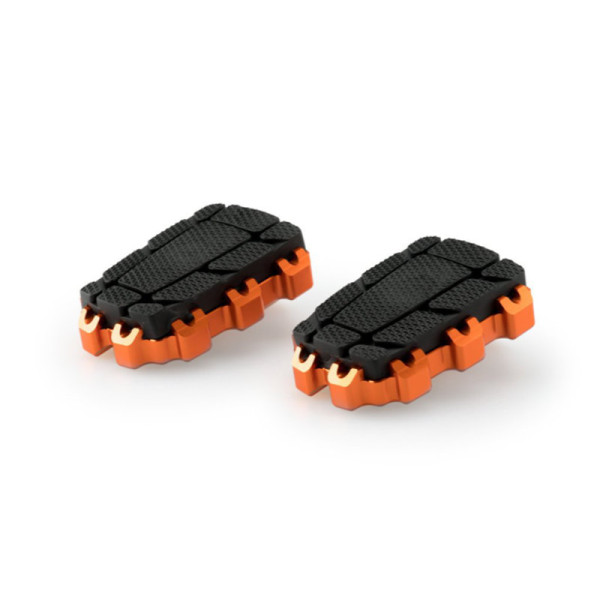 Puig Enduro 2 Footpegs Orange